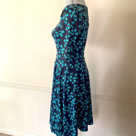 LuLaRoe “NICOLE” FIT-AND-FLIRT MIDI DRESS SIZE EXTRA SMALL 🌟NWOT🌟 - Picture 6 of 12